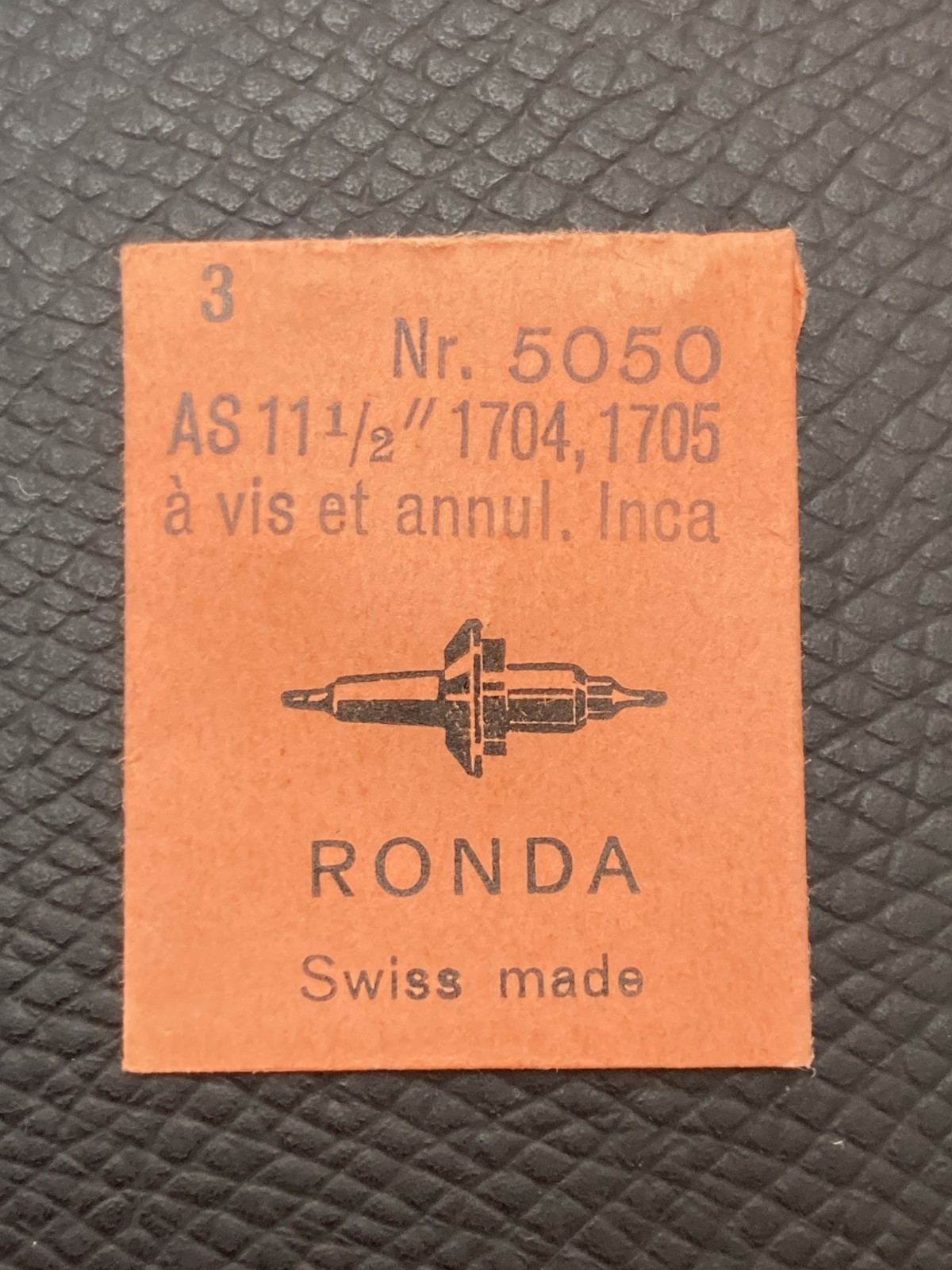 AS 1704 RONDA #5050 Sealed Pack of 3 Balance Staffs