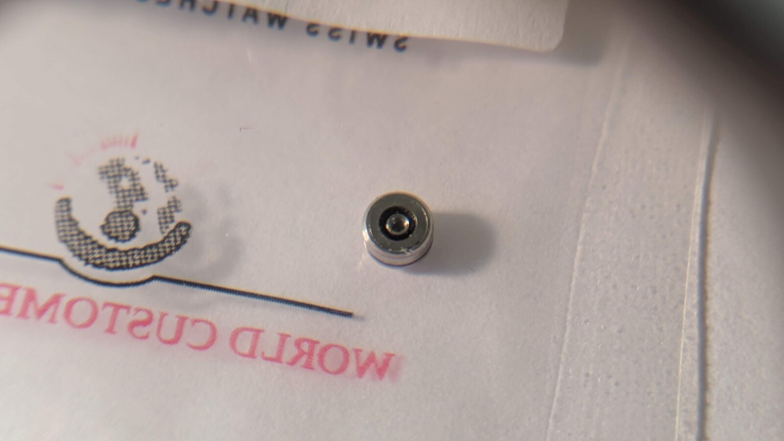 Tissot CROWN White (08) 3.5mmx2.7mm) NEW M0.90 (tap 10)