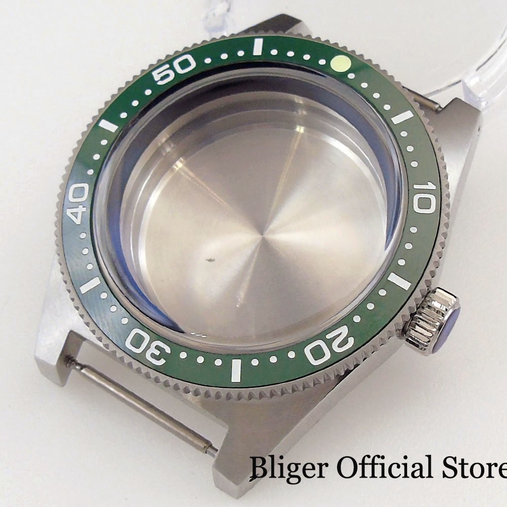62MAS Case Fit NH35 PT5000 Automatic Dive Watch Case 300M Waterproof Sapphire