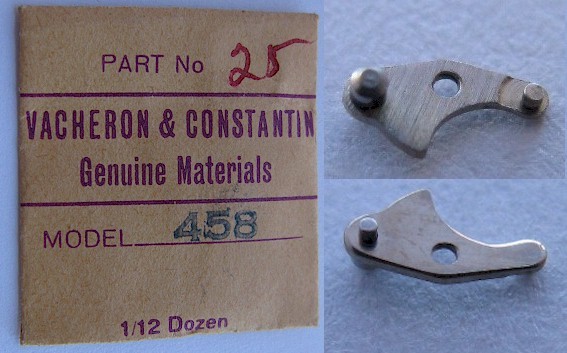 Vacheron Constantin 458 part: setting lever 443