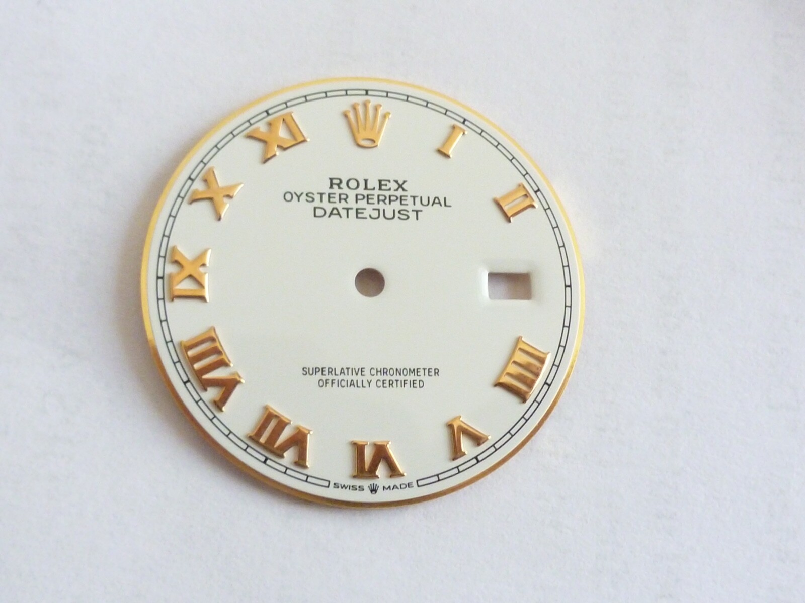 NEW Original Rolex Datejust 36MM Roman rose gold index Dial for reference 126231