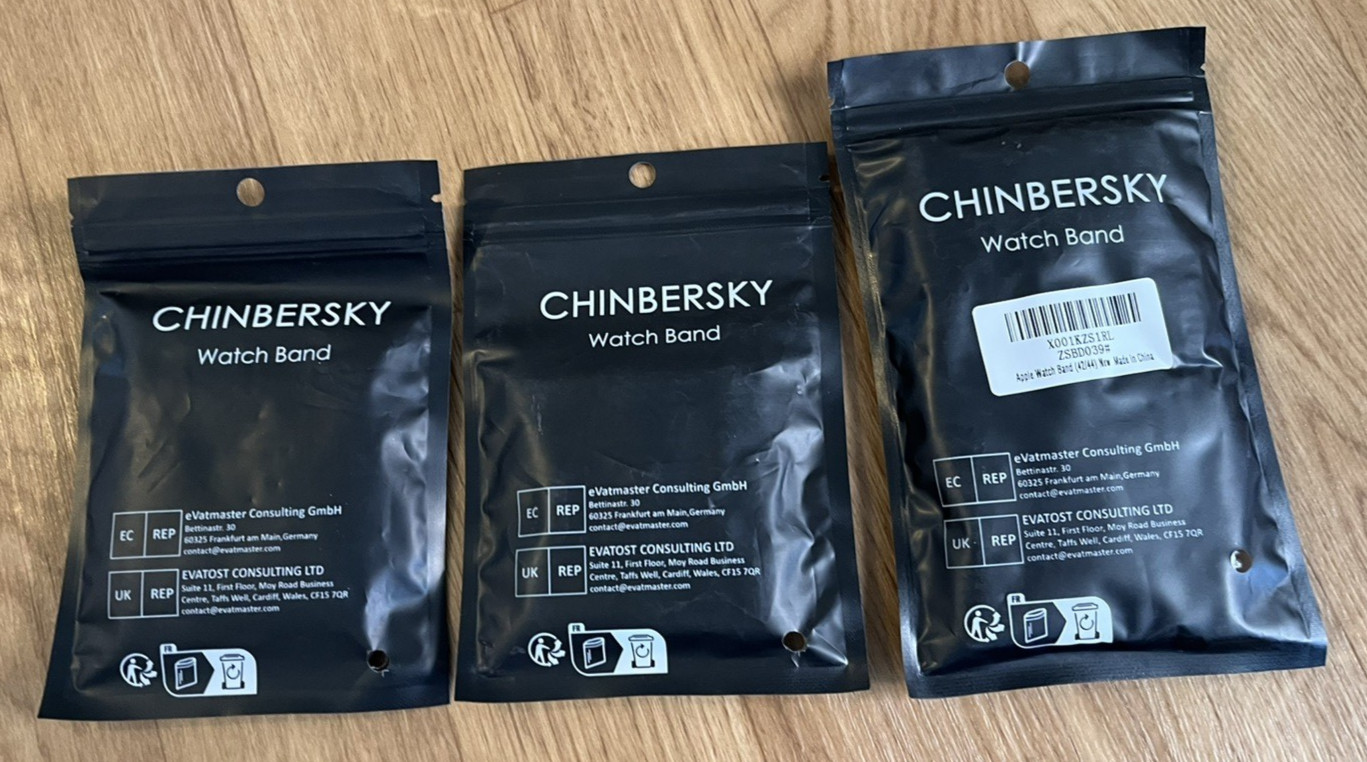 Chinbersky Apple Watch Bands Bundle x 12 – Sizes 38/40 & 42/44