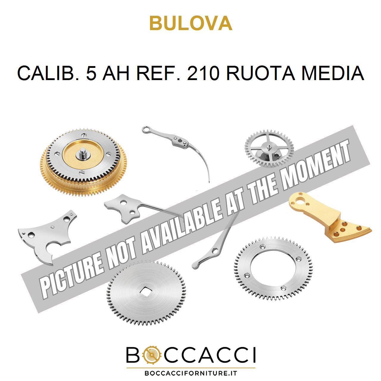 BULOVA CALIB. 5 AH REF. 210 RUOTA MEDIA Calib: 5 AH (EXCELLENT STATE)