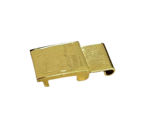 Metal Watch Bracelet Clasp Lock Link for Fold-Over Band 3–8mm Sizes