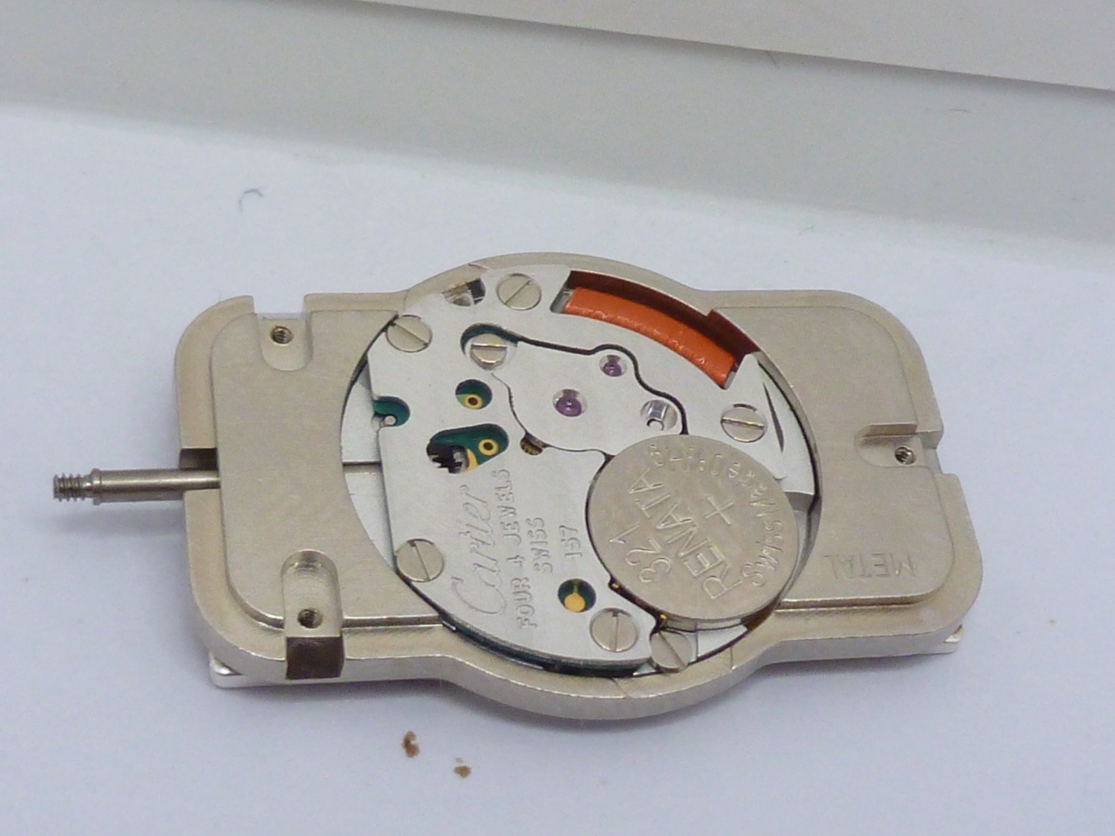 Cartier 157 Movement – Works with dail hands Quartz