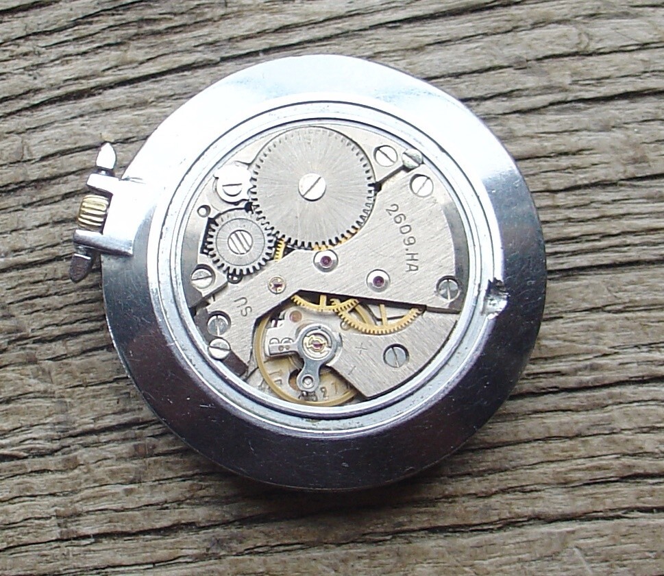 Vintage Raketa “CORSAR” Soviet Russian Pocket watch USSR WHITE DIAL SERVICED