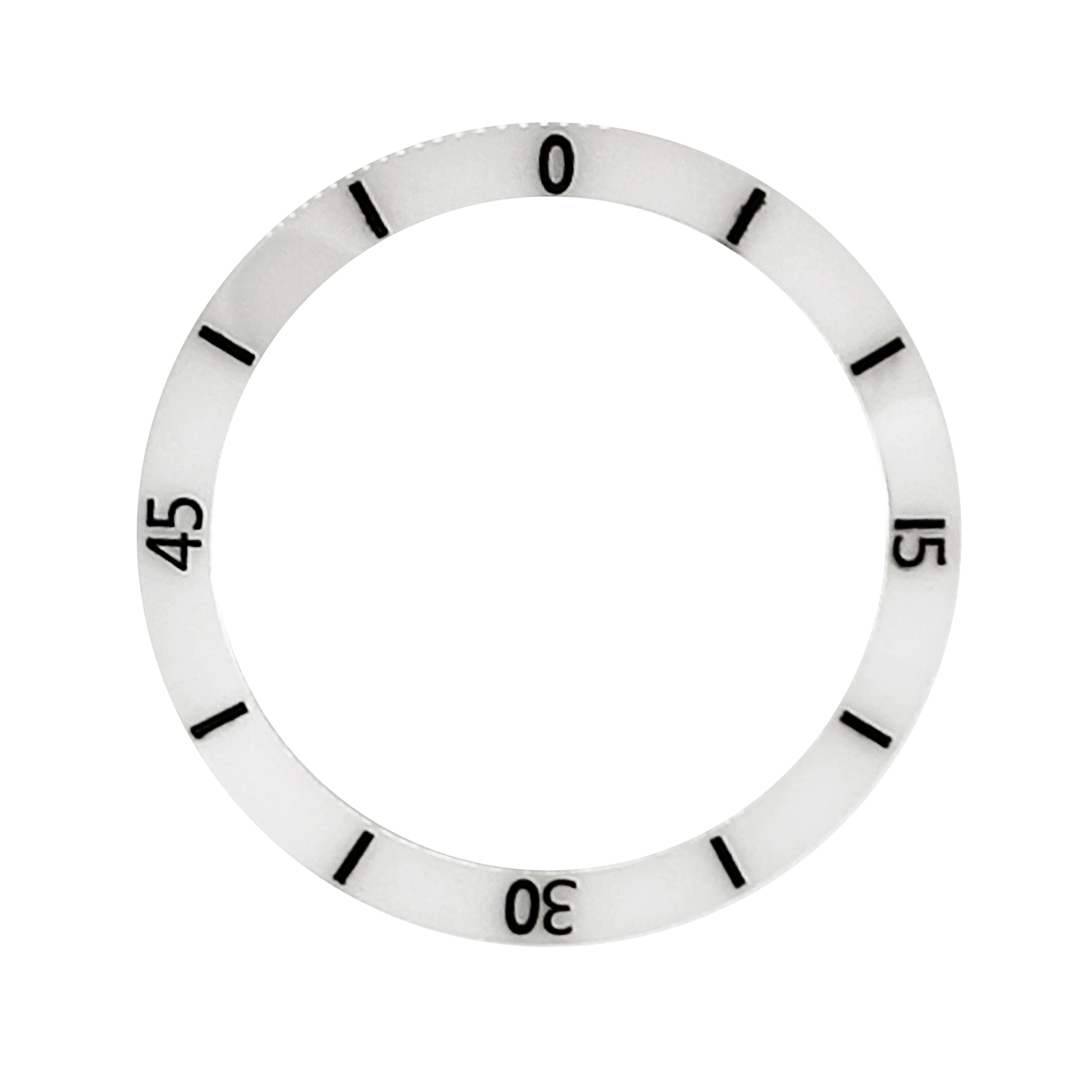 CERAMIC BLACK OR WHITE 36MM 38MM WATCH BEZEL FITS CHANNEL J12 38MM 40MM WATCH