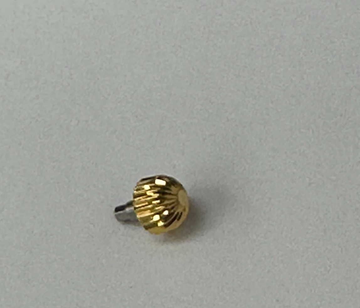 Genuine Breitling Chronomat Gold-Tone Stainless Steel Screw-down CROWN