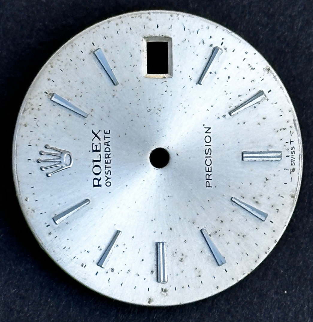 Vintage Rolex Oysterdate Precision Watch Dial for 6694