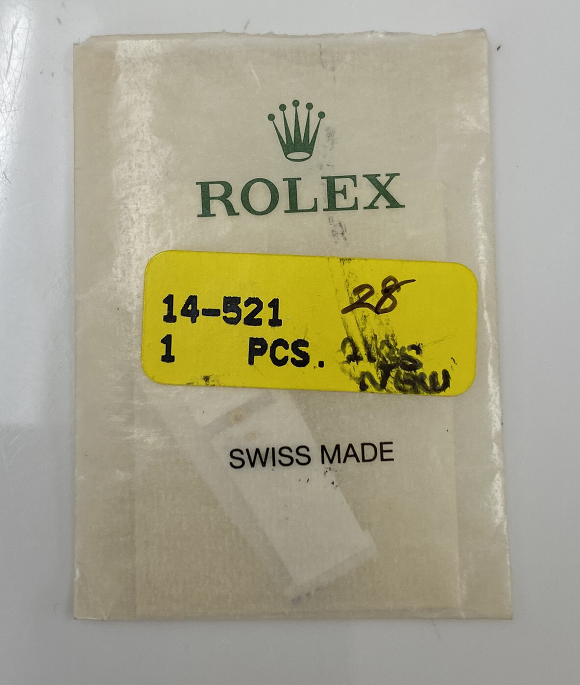 Genuine Rolex 6917 6744 6900 6751 Cal. 2030/2035 Gold Luminous Hour/Minute Hand