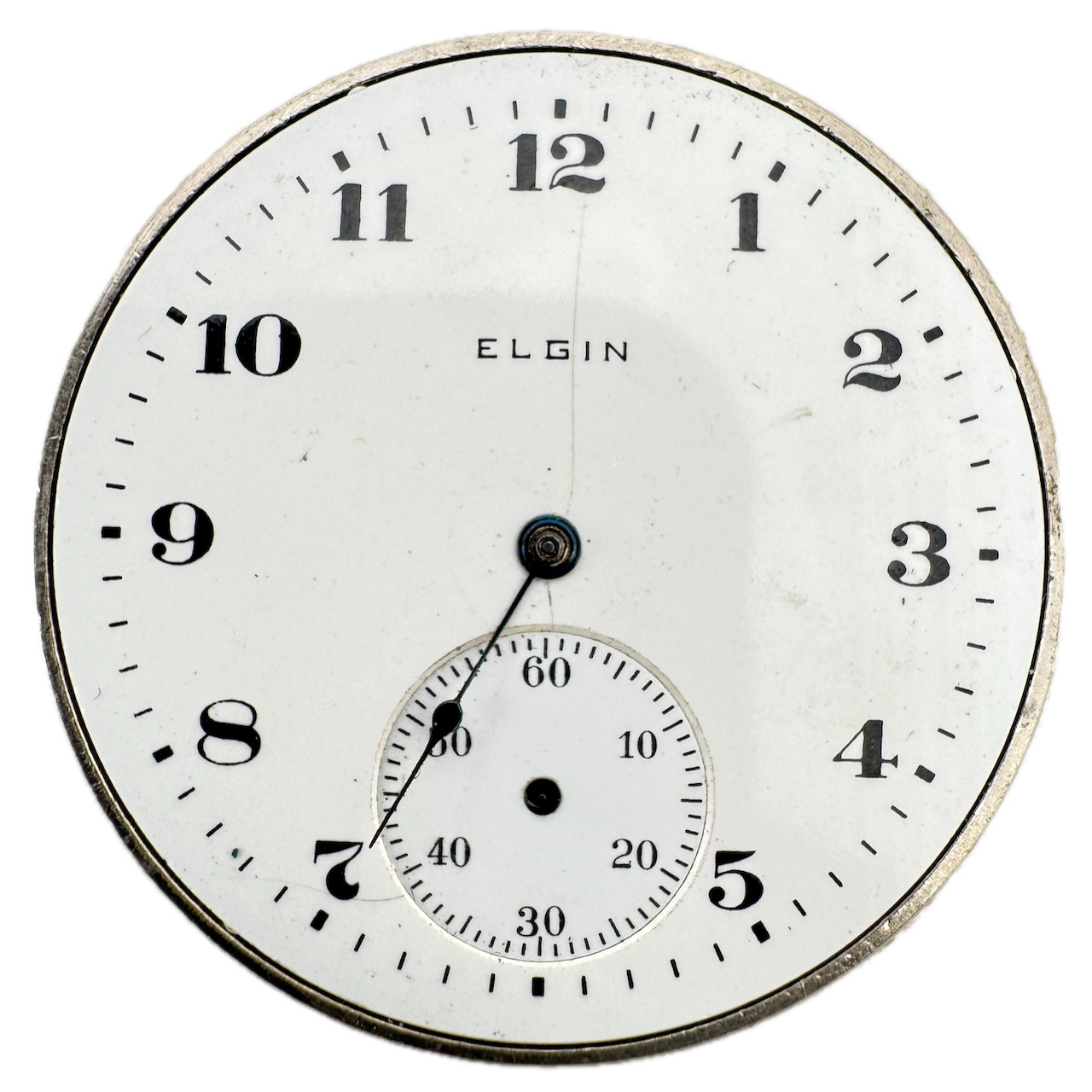 Antique 12s 1917 Elgin 15 Jewel Mechanical Hunter Pocket Watch Movement 314 USA
