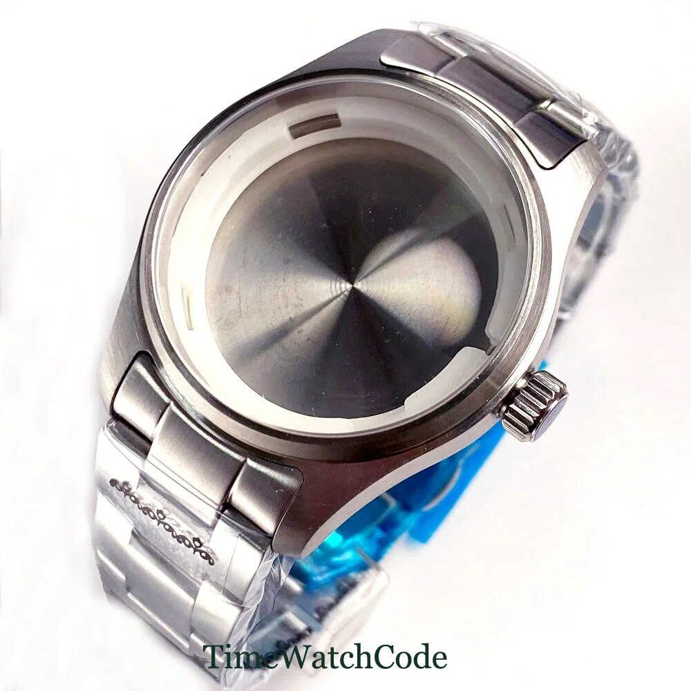 36mm Pilot Diving Watch Case Fit NH34 NH35 NH36 NH38 Sappire Crystal Waterproof