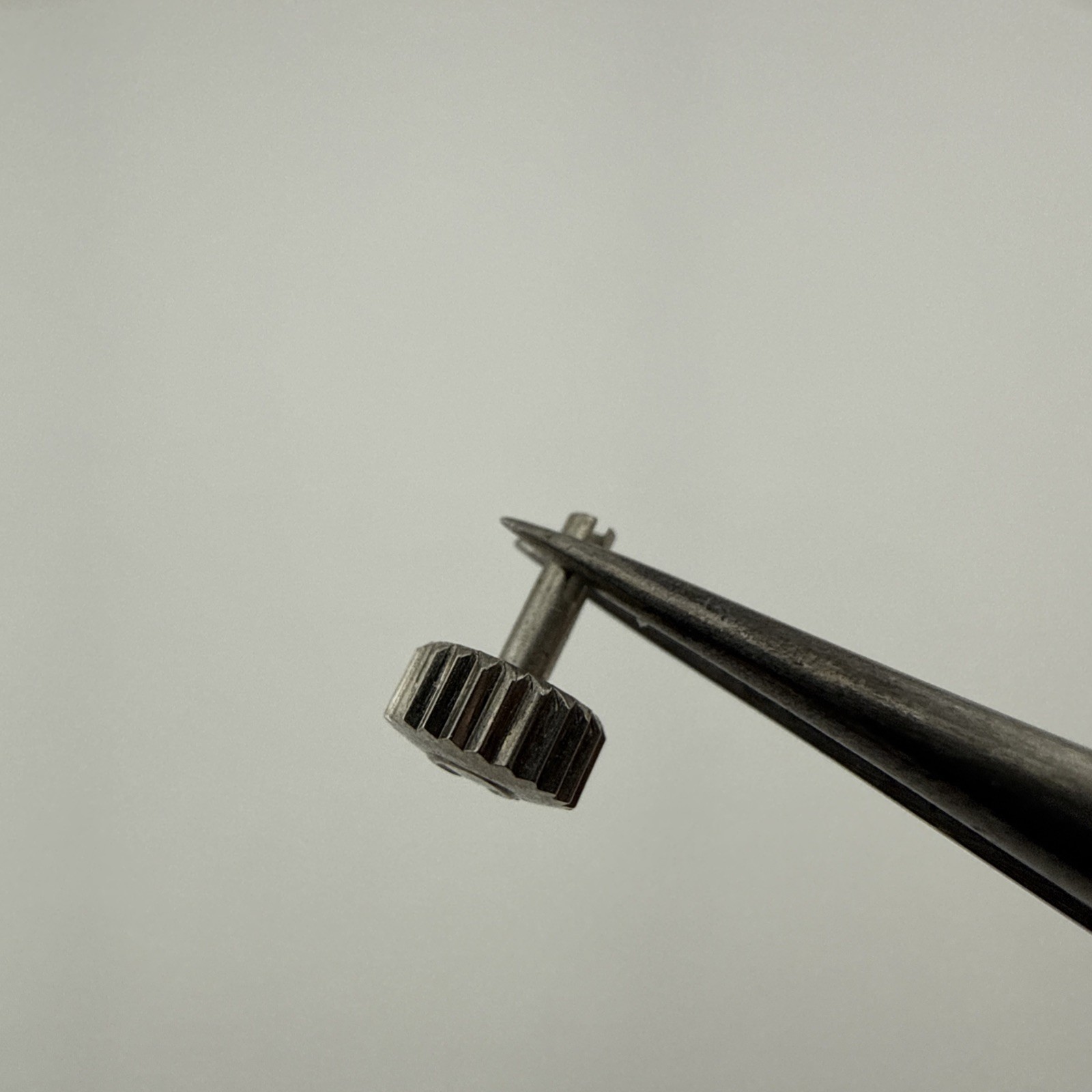 Omega Stainless Steel 4.4mm Split Stem Wristwatch Crown – New Old Stock