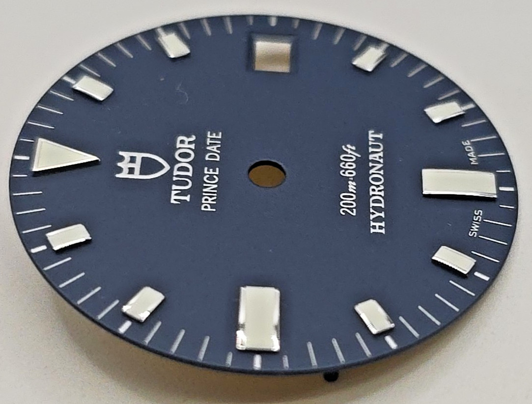 Tudor 89190 Original Dial Prince Date Hidronaut Blue Matte 13/89190-23 N.O.S