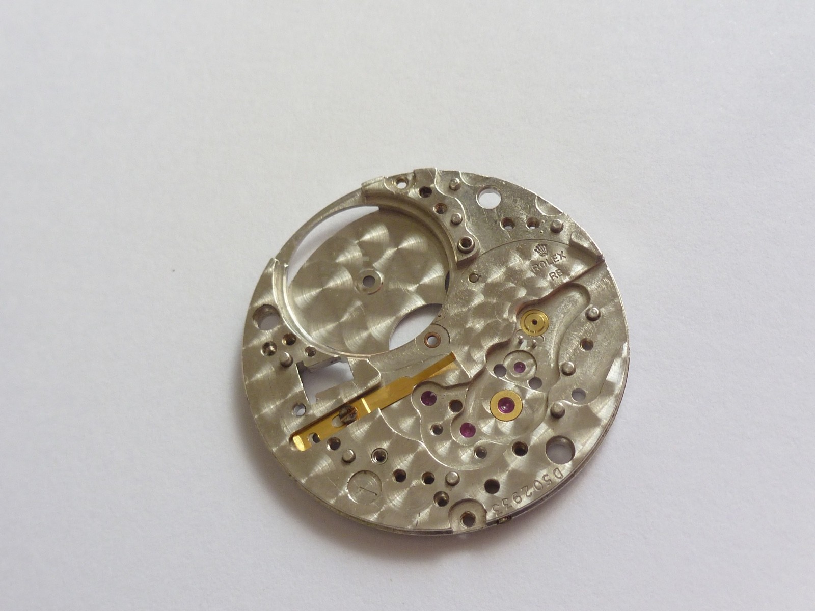 100% Authentic ROLEX 1570 Main Plate with all jewels mint condition 1530