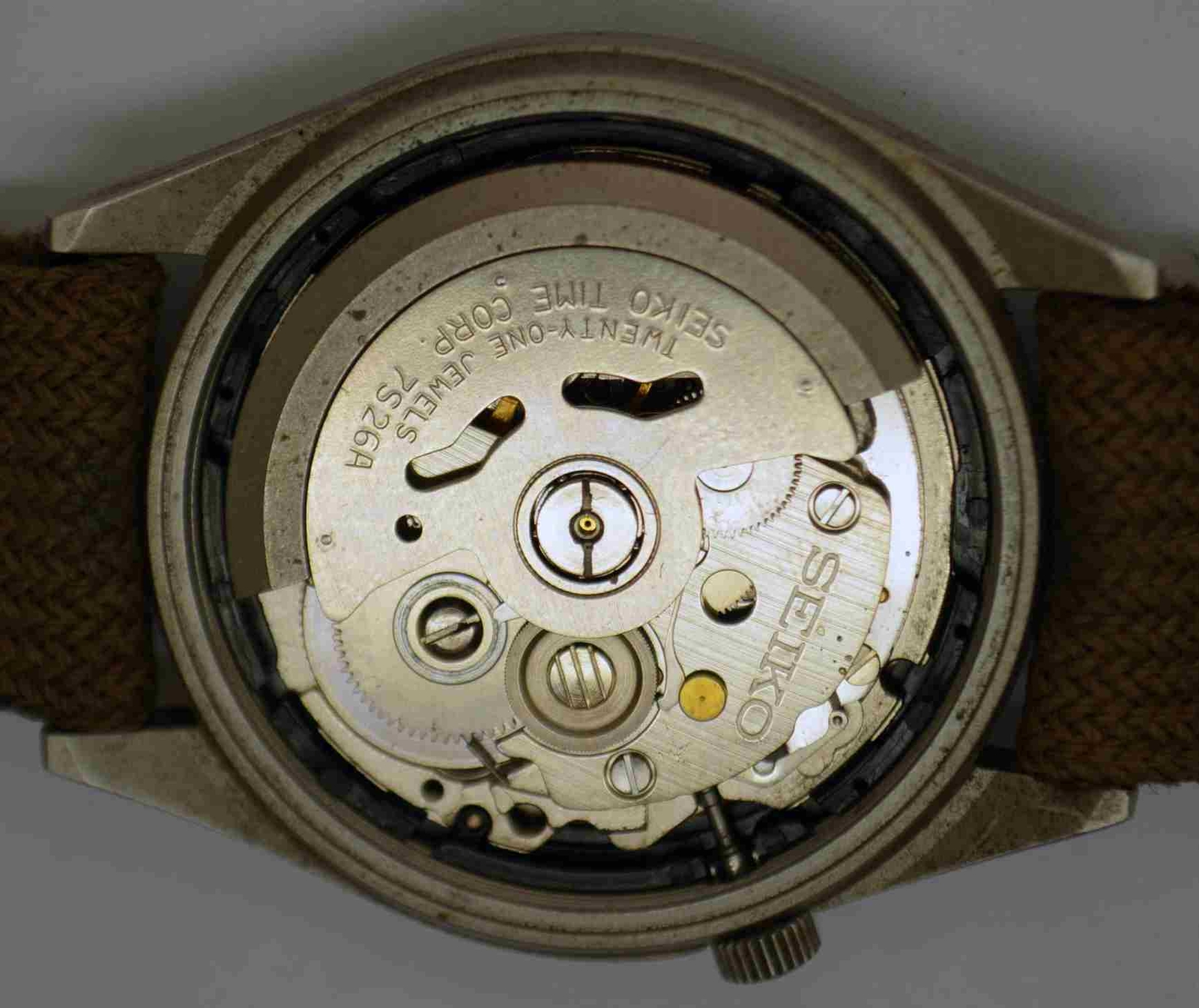 VTG SEIKO Military Style Steel Wristwatch. Ref: 7S26-00D0, Cal: 7S26S. For