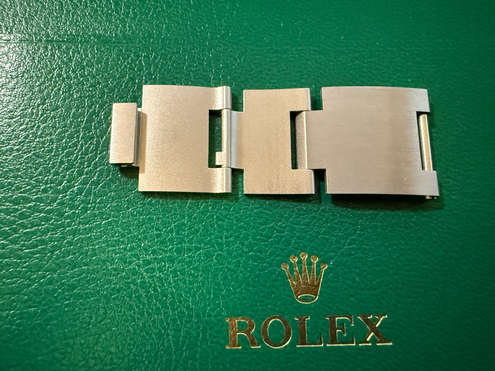 100% ROLEX STEEL DIVERS WETSUIT EXTENSION LINK DEEPSEA SEA-DWELLER 116660