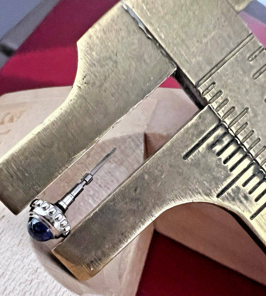 Cartier Watch Crown Must Etc WOMEN’S 18k WHITE Gold 4.42mm Complete Swiss Made