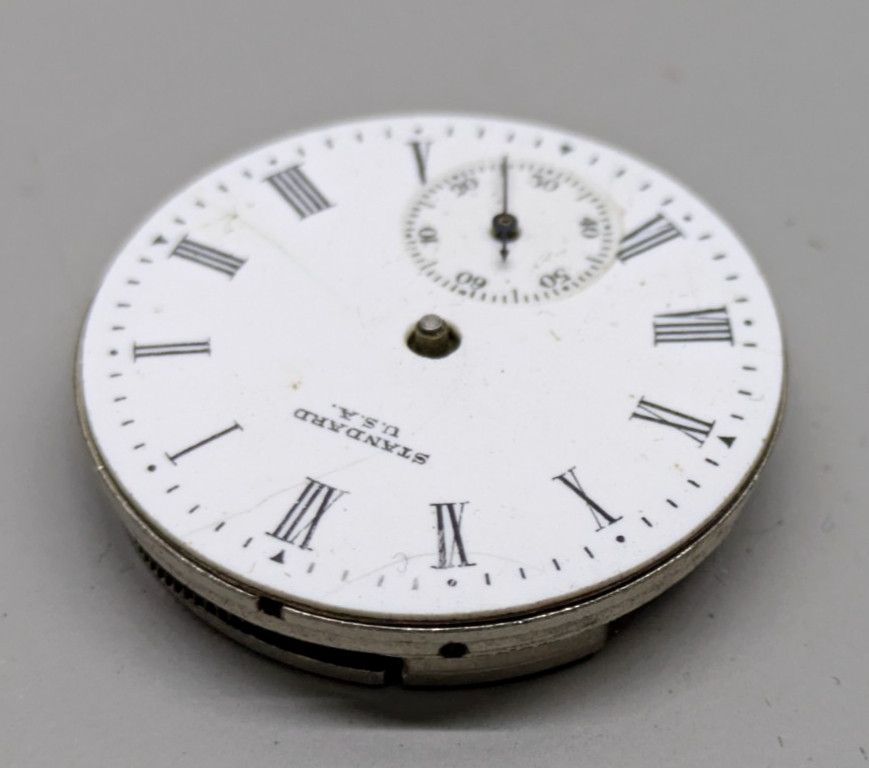 ☑️NEW YORK STANDARD USA WATCH COMPANY 102268 GRADE Excelsior Chronogrph Est 1912