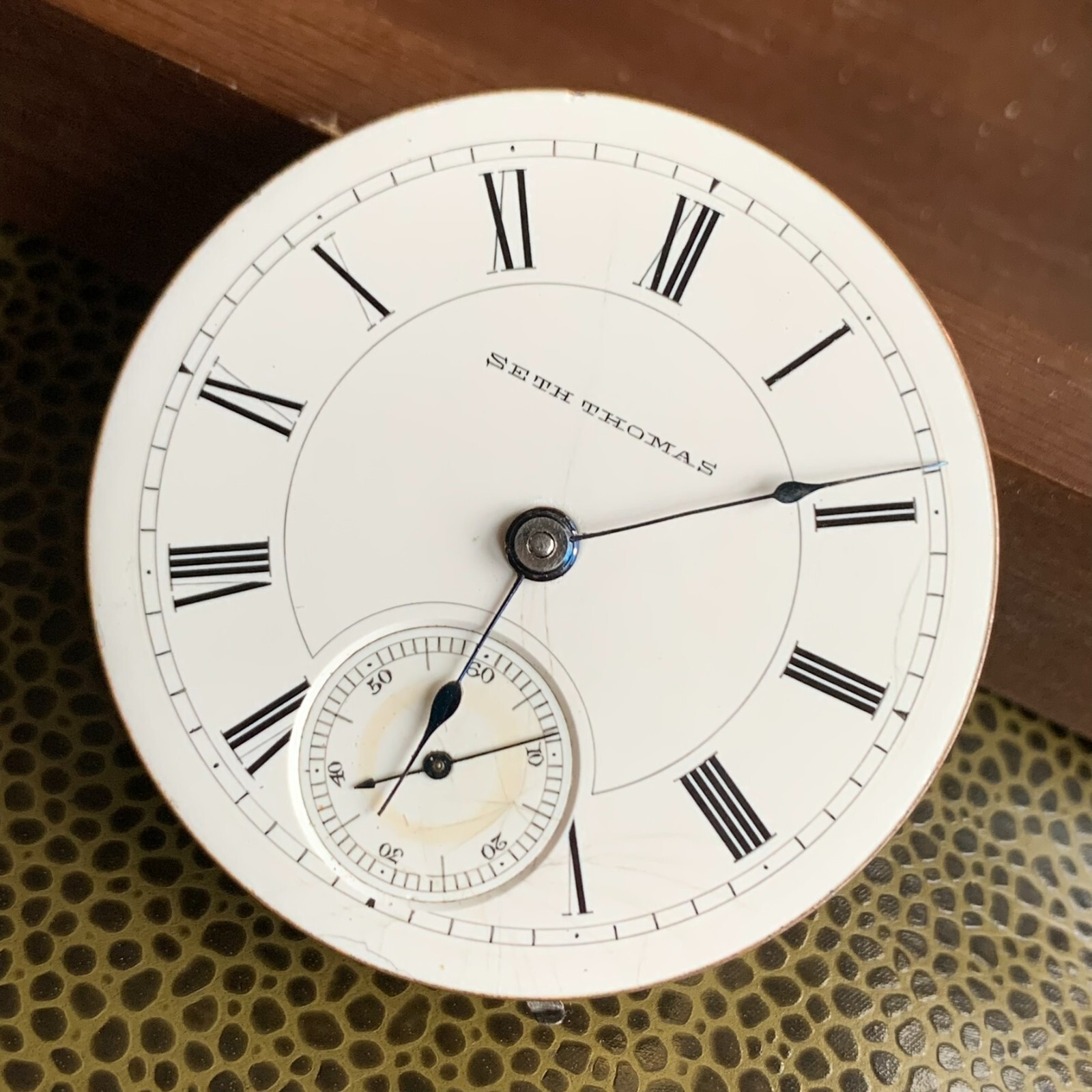 1889 Seth Thomas Grade 56 18S 11 Jewels Hunter Case Pocket Watch Movement Repair