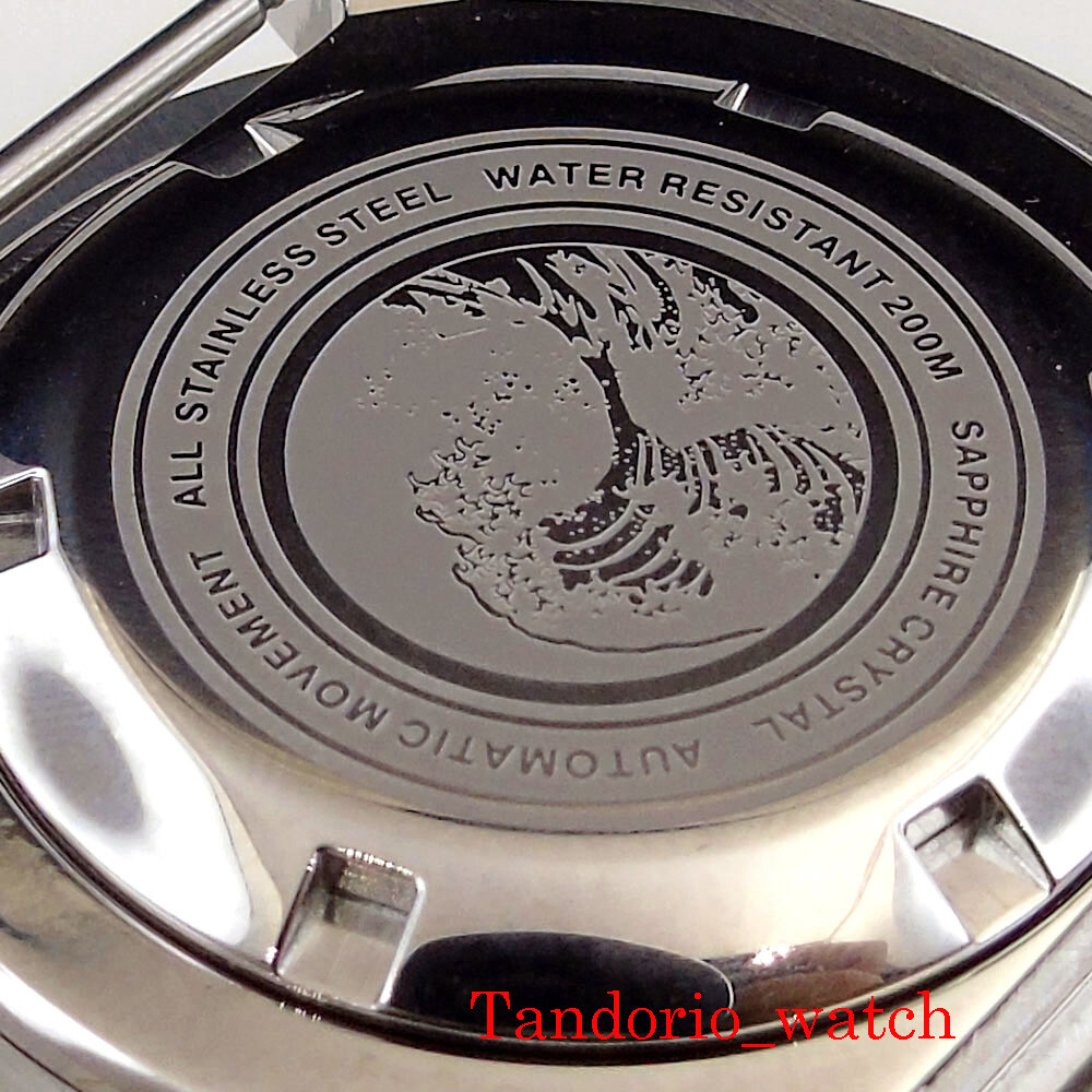 47mm Watch Case 20ATM Diver Fit NH35A Skx007 SBBN031 Sapphire Crystal