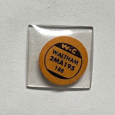 WALTHAM : BARTON – Rectangle 19.6mm x 18.7mm