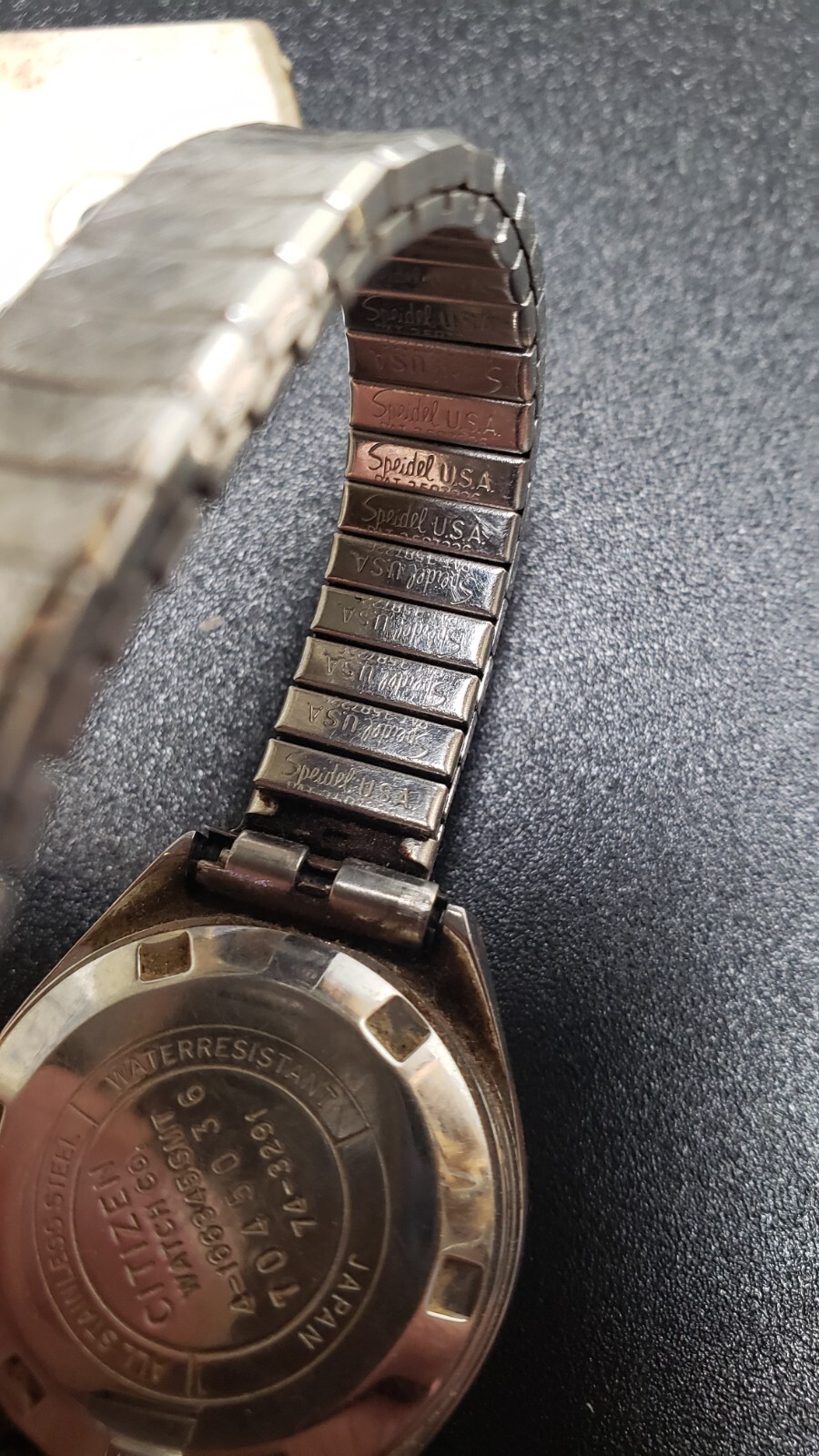 Vintage 1970’s 80’s Ladies Citizen Gold Watch Date Window Automatic 74-3291 Runs