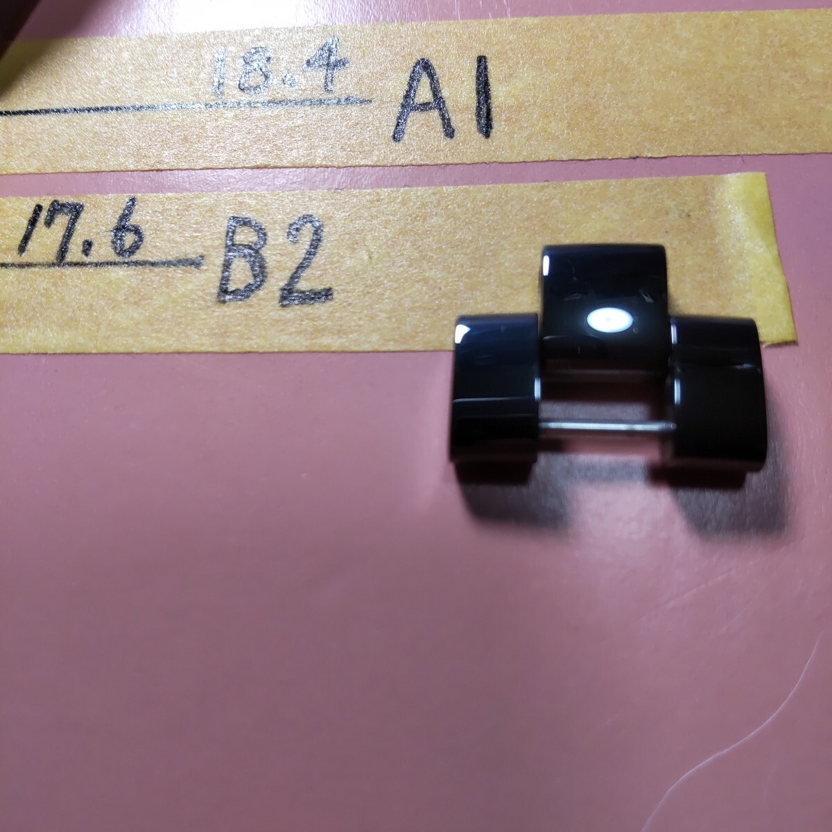 CHANEL J12 H0685 Black (BK) Early Model Ceramic Bracelet 1 Set, Genuine 17.6mm