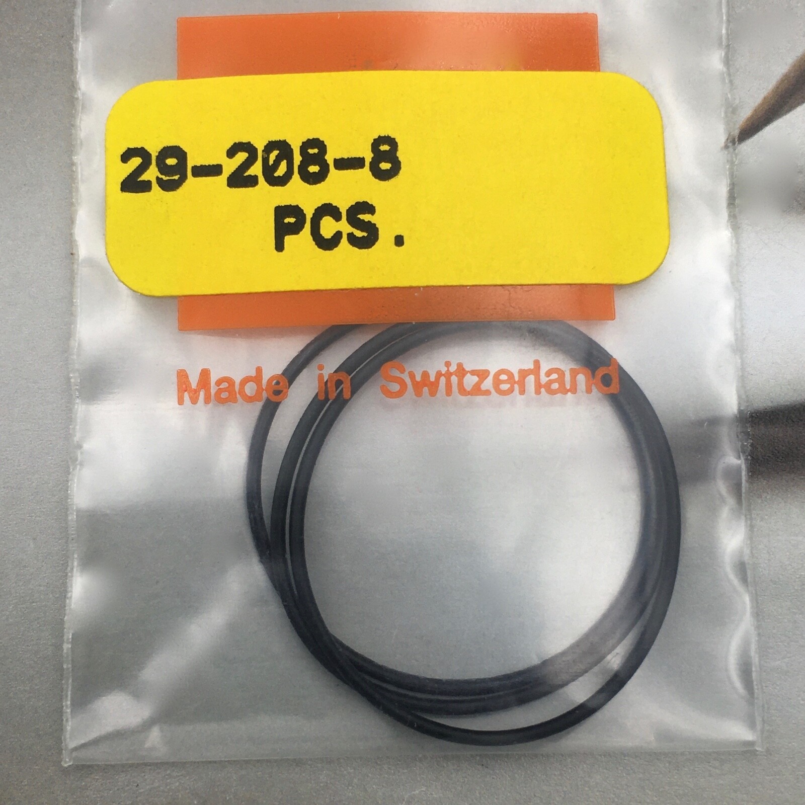 Genuine Rolex O Ring Case Back Gasket 29-208-8. Price For One Gasket