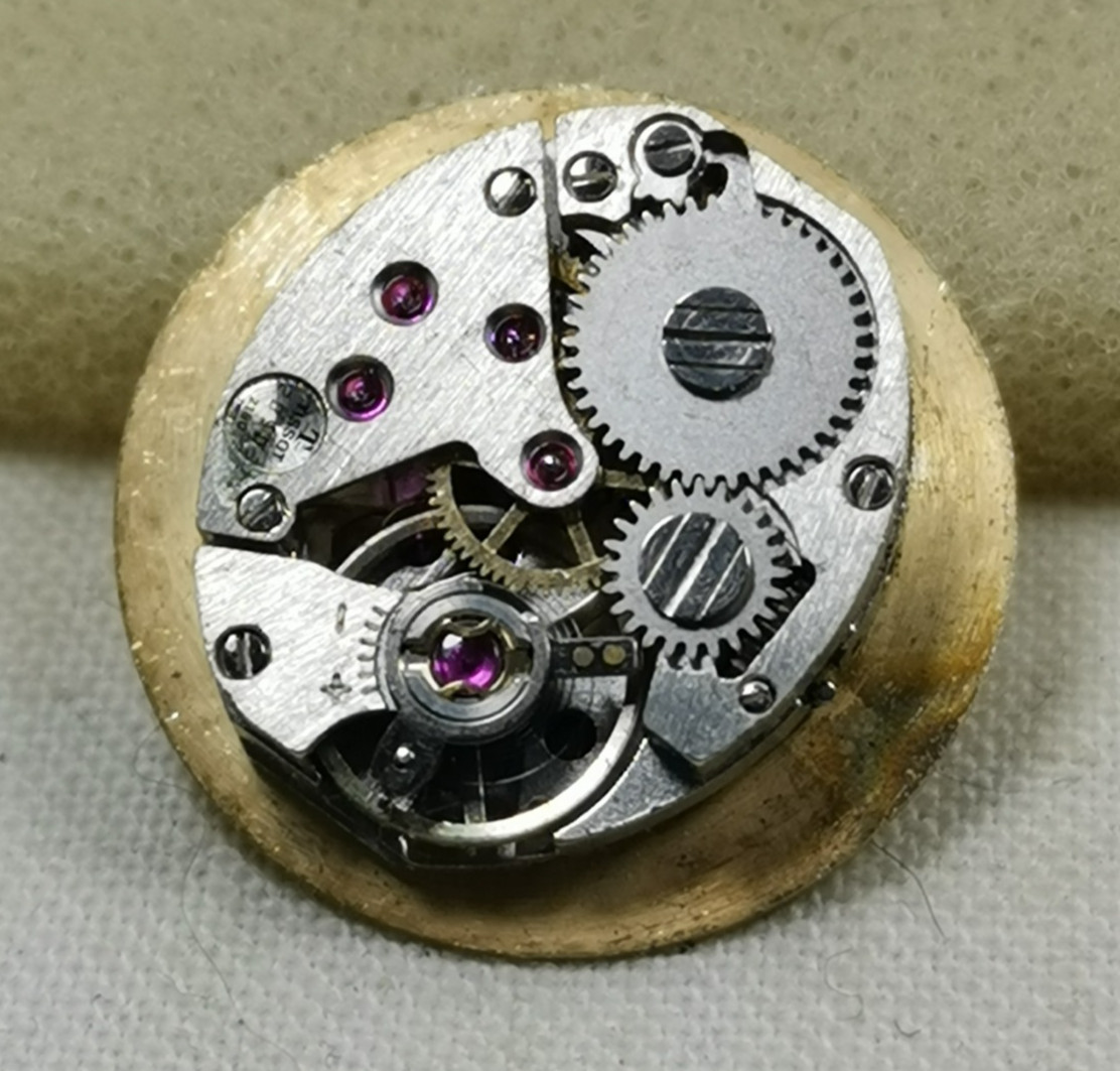 Lot 2 x Tissot 17J Cal. 2403 & 2180 Swiss Wristwatch Movement Repair/Parts