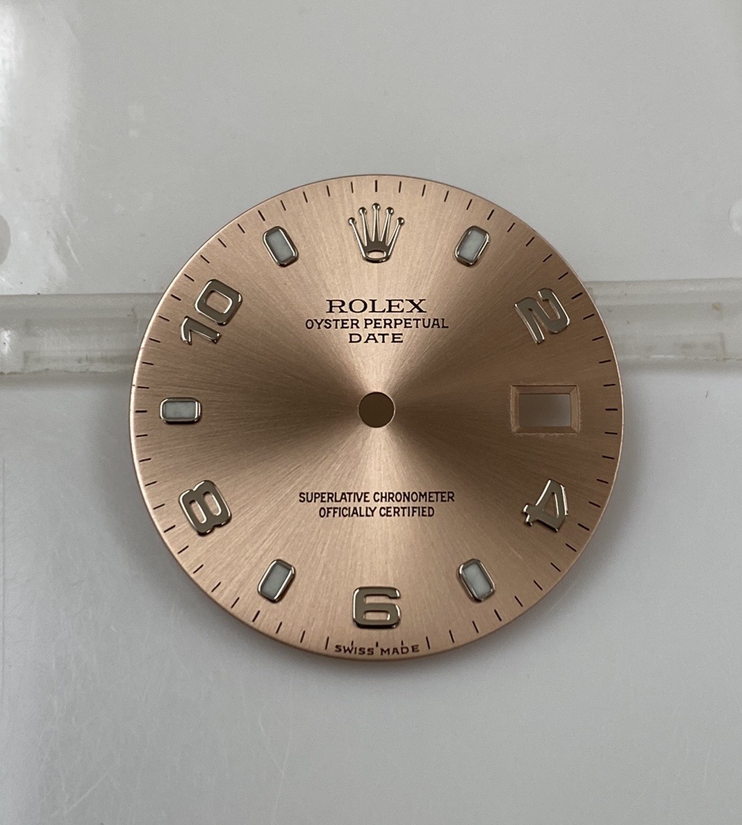 Genuine NOS Rolex Datejust 34mm 15200 Cal 3035/3135 Salmon Dial