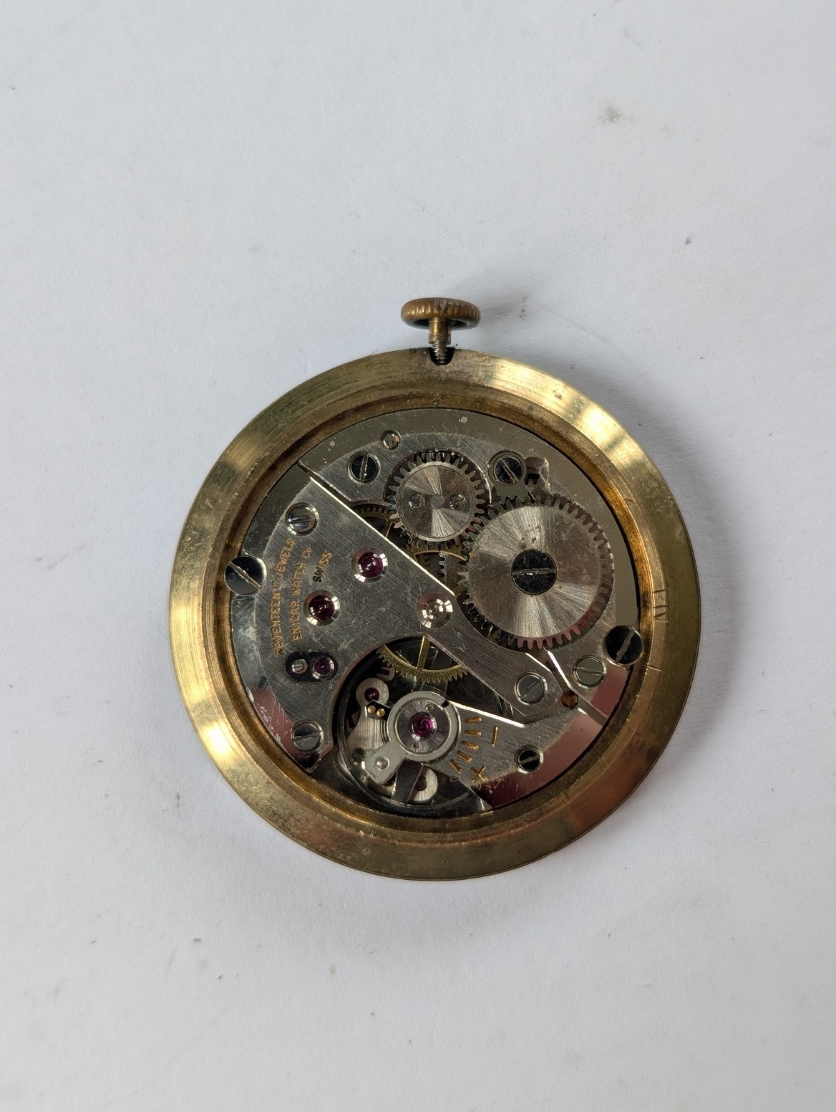 Vintage Enicar/AR 982 Mechanical Watch Movement (Spares/Repairs)