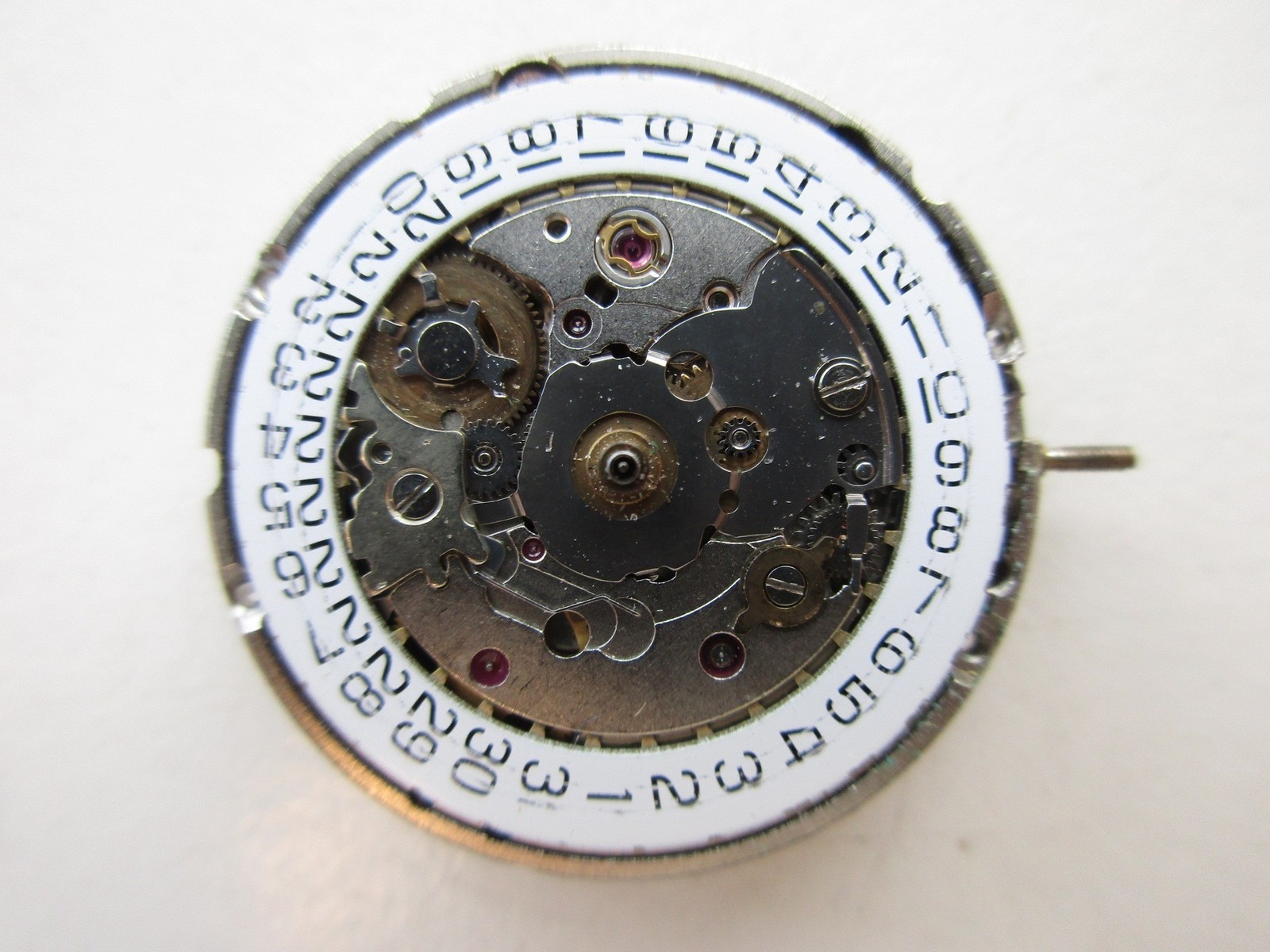 ETA cal. 2834-2 Swiss automatic watch movement – date disk only – running