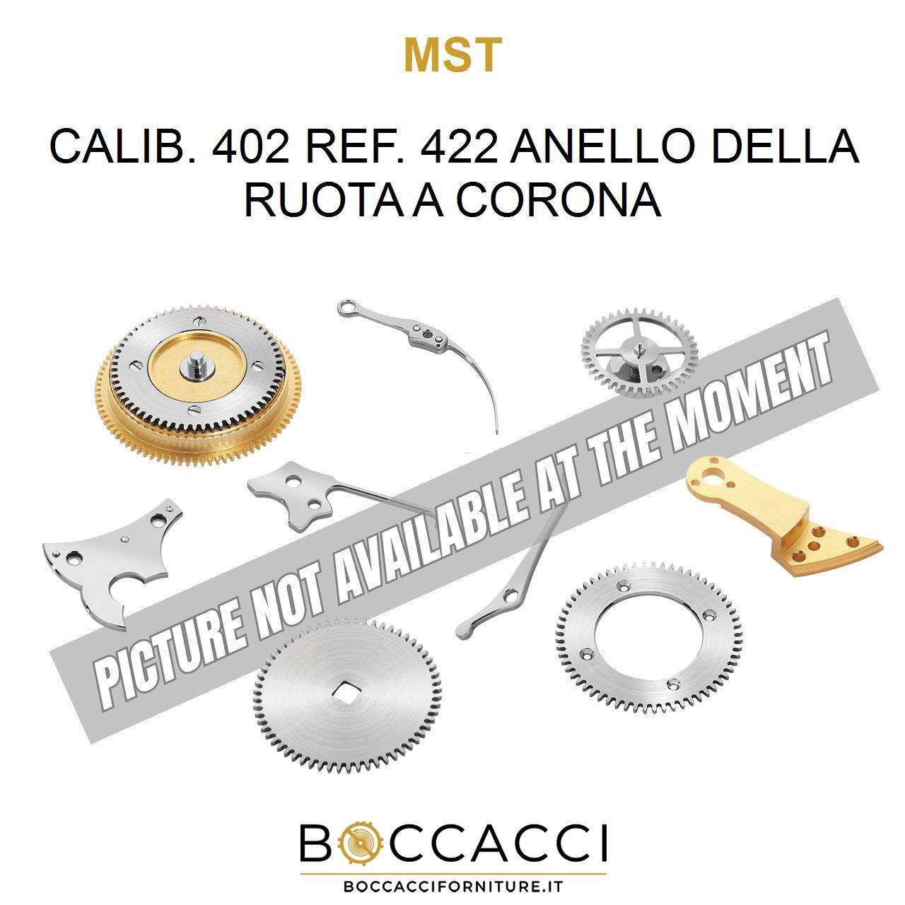 MST Calib. 402 Ref. 422 Crown Wheel Ring Calib: 402 (EXCELLENT CONDITION)
