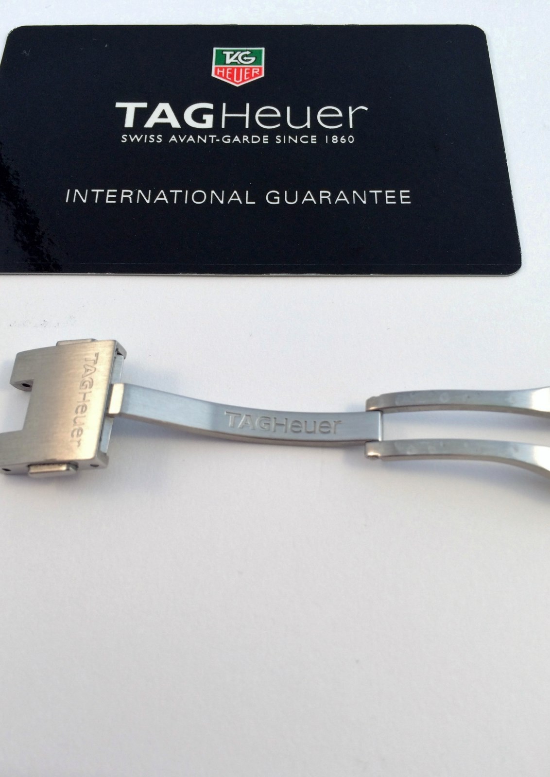 Tag Heuer Carrera Stainless Steel Watch Clasp – New – 17mm width