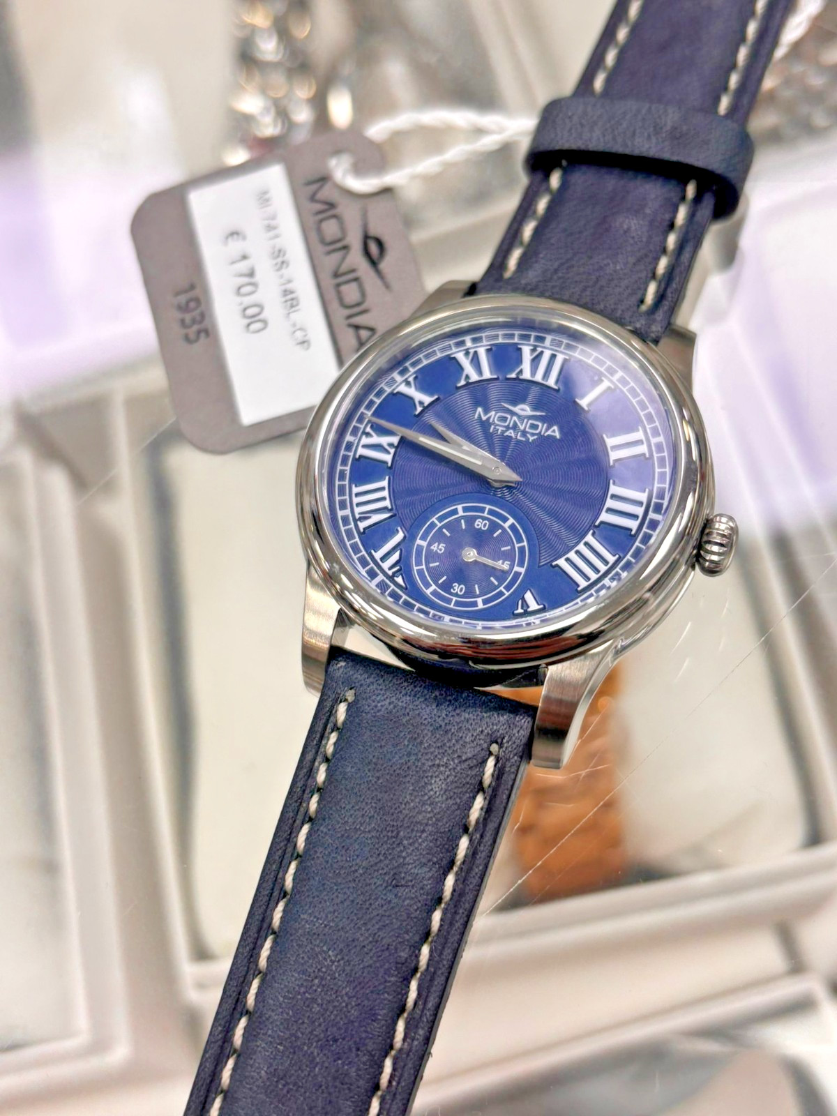 Mondia MI.741.SS.14BLCP Women’s Quartz Watch New