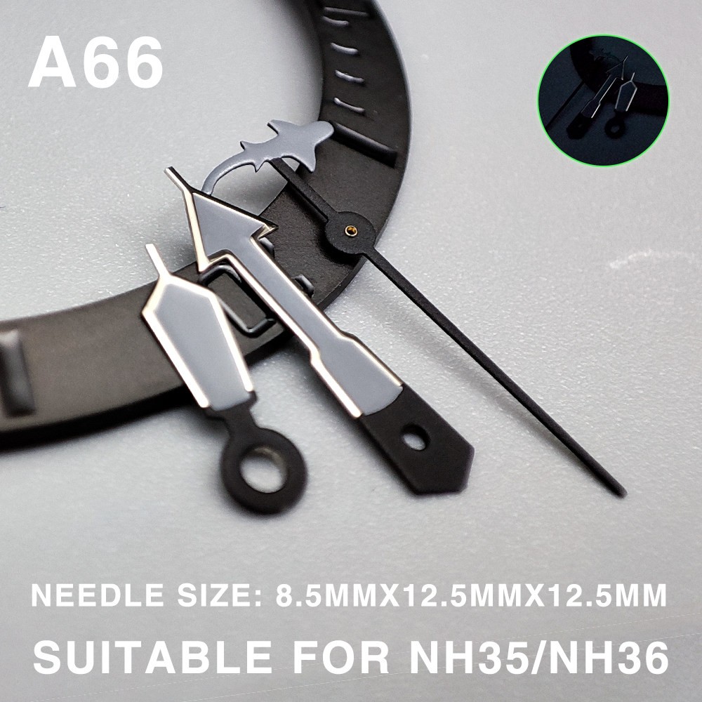 Watch Accessories NH35 Hands Luminous Watch Hands for NH35/36/4R35 Movements