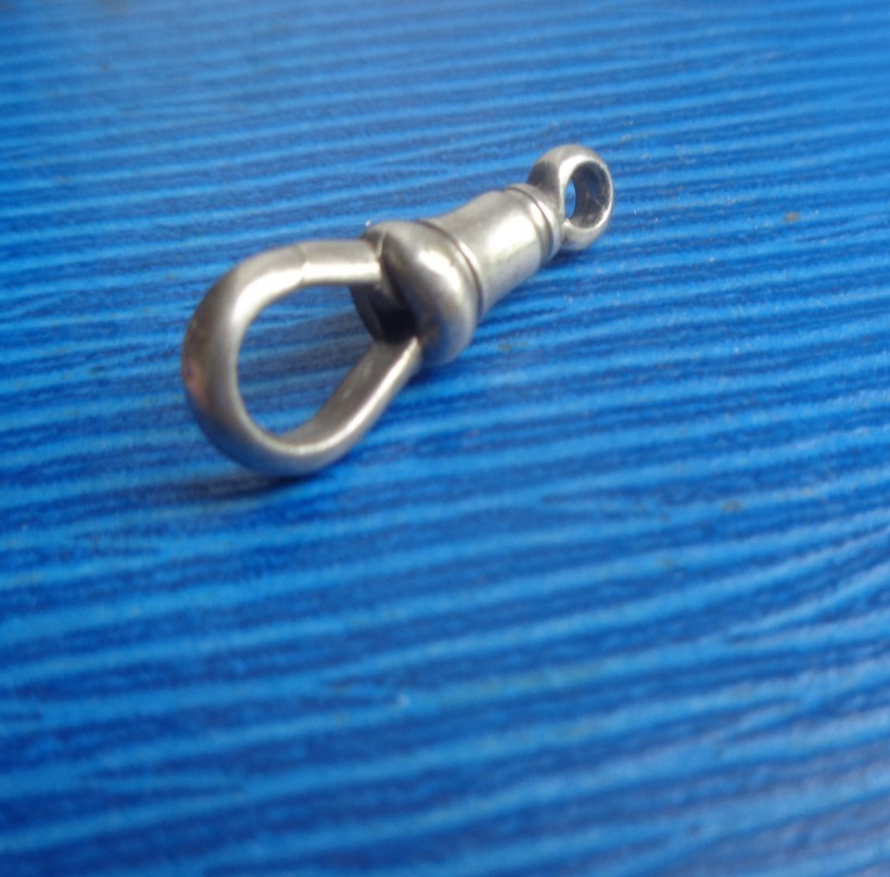 Silver DOG CLIP Fastener Watch Chain etc maker BH Britton & Sons 1.3 gram