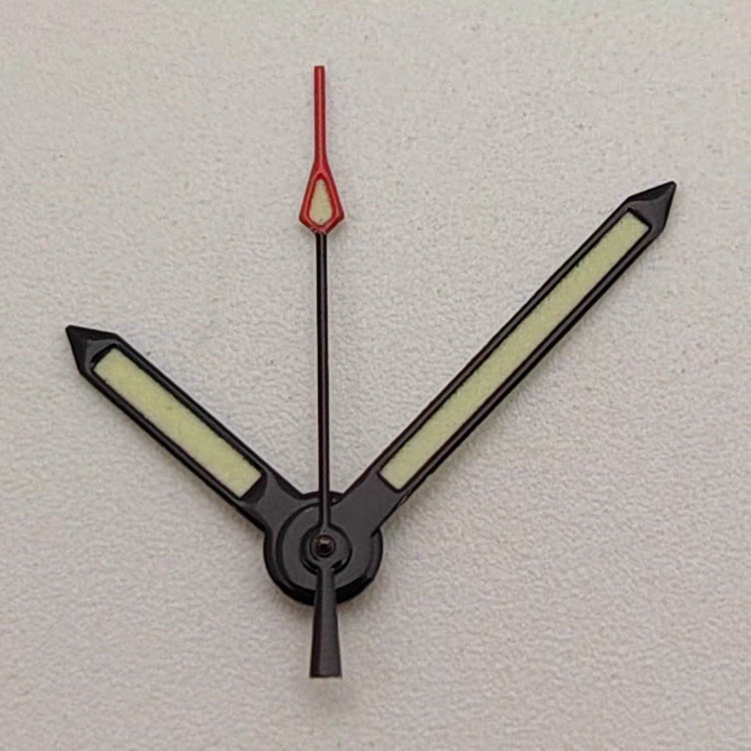 1 Set Luminous Watch Hand Black 9x13x13mm For NH35 NH36