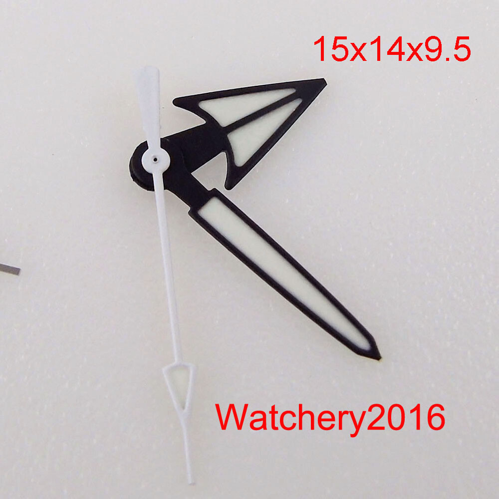 Luminous Rose Gold Silver Watch Hands Fit NH35 NH36 7s26 7s36 automatic movement