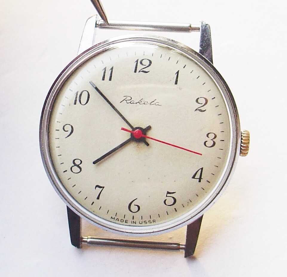 SOVIET RAKETA ATOM WATCH FIRST CLASS “2609A” MOV. 21jewels Servised