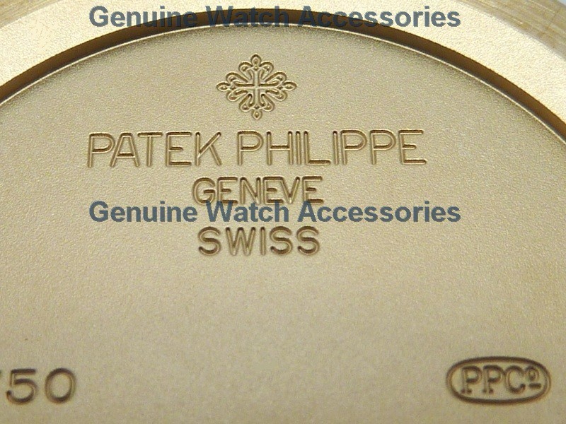 PATEK PHILIPPE 18K, 18KT, 750 Yellow Gold Solid *CASE BACK* 5136/1J SUPER SHAPE!
