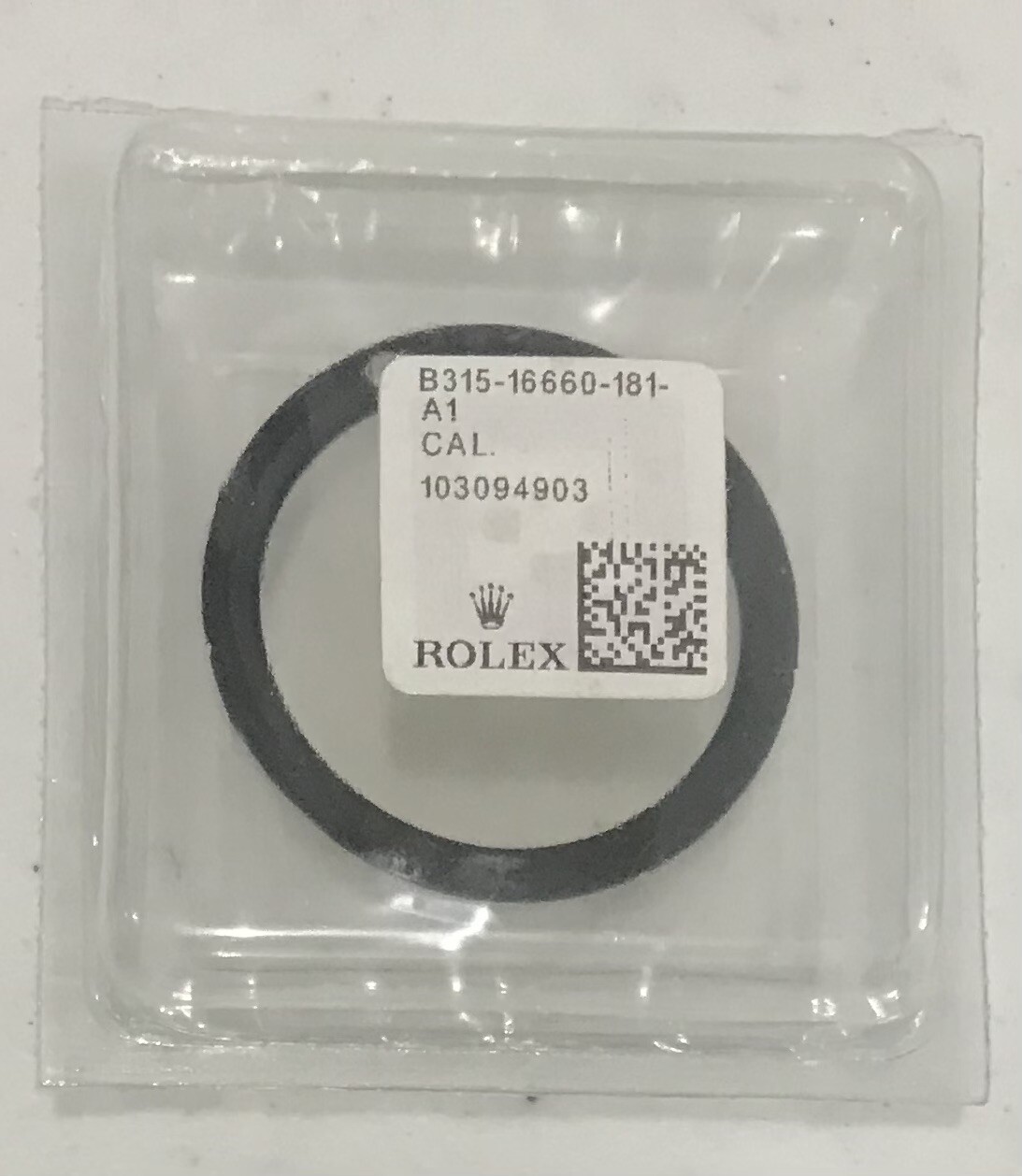 ROLEX BLACK BEZEL INSERT FOR SEA-DWELLER B315-16660-181-A1 – NEW SEALED PACKAGE
