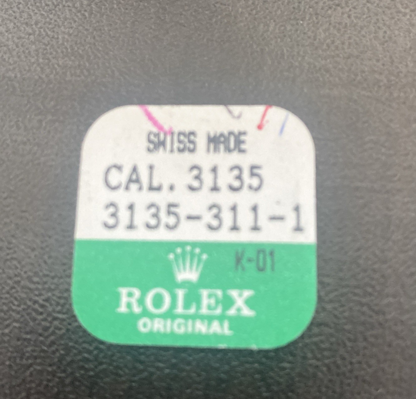 Genuine Rolex Cal 3135 Part #311 Mainspring, Standard – New Factory Sealed