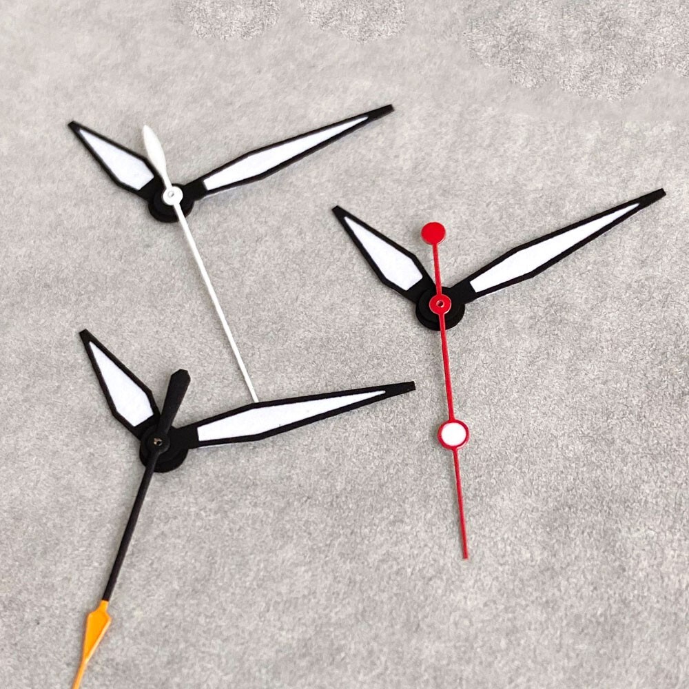 New White NH35 Watch Hands Set For NH35 NH36 NH38 Automatic Movement Watch Parts
