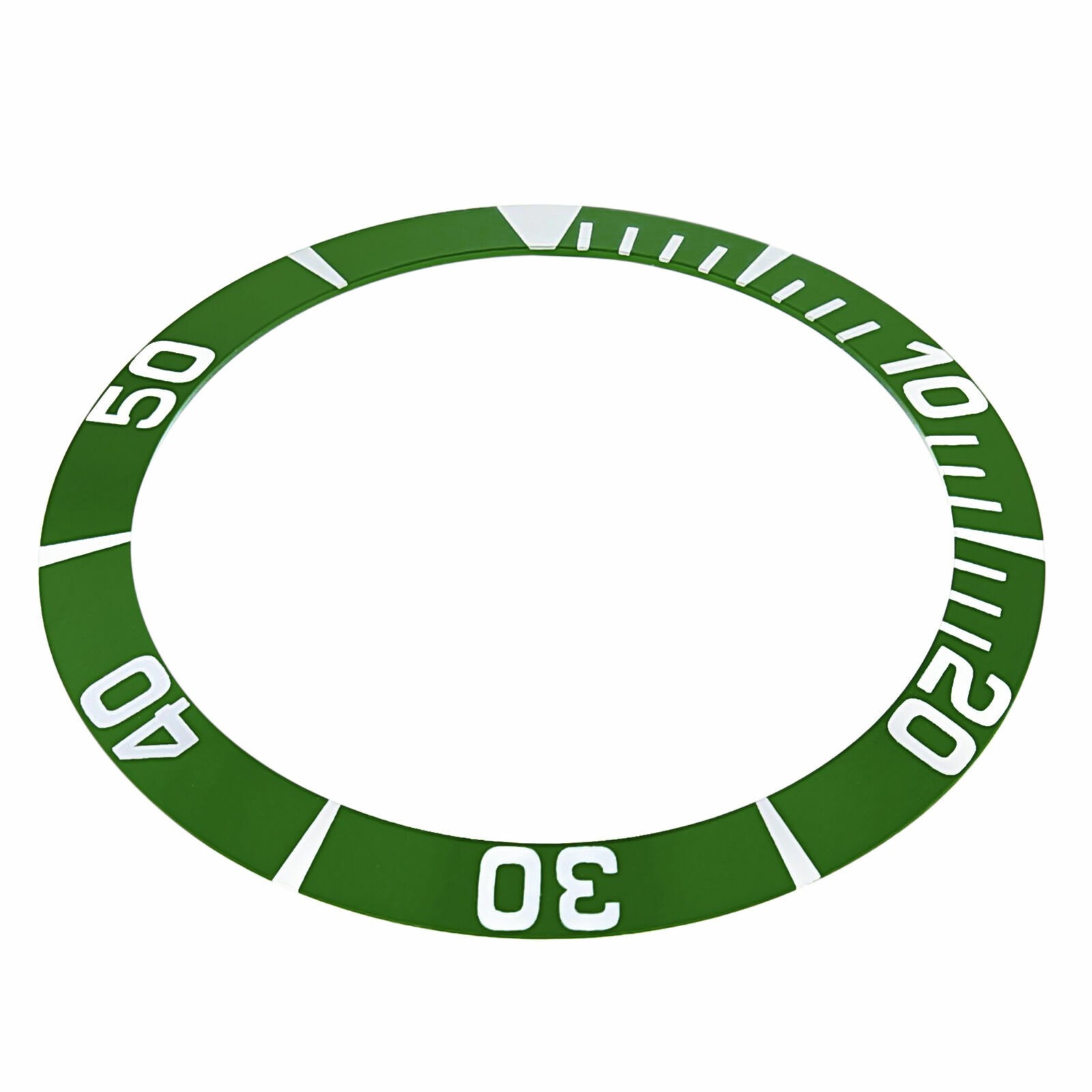 BEZEL INSERT FOR SEIKO 5 WATCH AUTOMATIC DIVER SNZ15K1 SBCZ011 WATCH GREEN