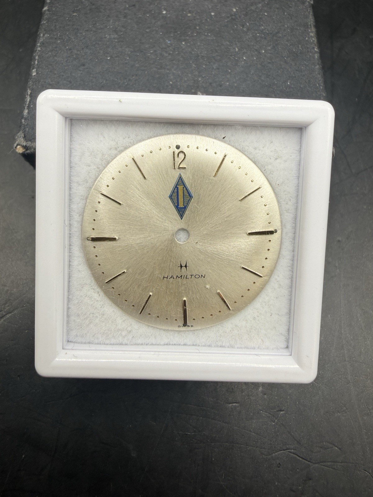 NEW OLD STOCK VINTAGE HAMILTON MEN’S WATCH DIAL 30MM NO DATE/DAY WINDOW