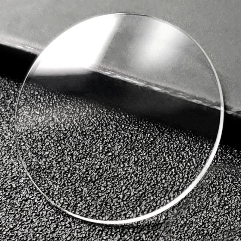 3PCS 1mm Tempered Glass Watch Crystal – Round Flat Replacement 16mm-45mm Repair