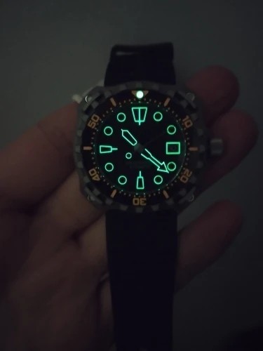 Green Luminous Watch Hands Skeleton White For NH35 NH36 Hand Replacement