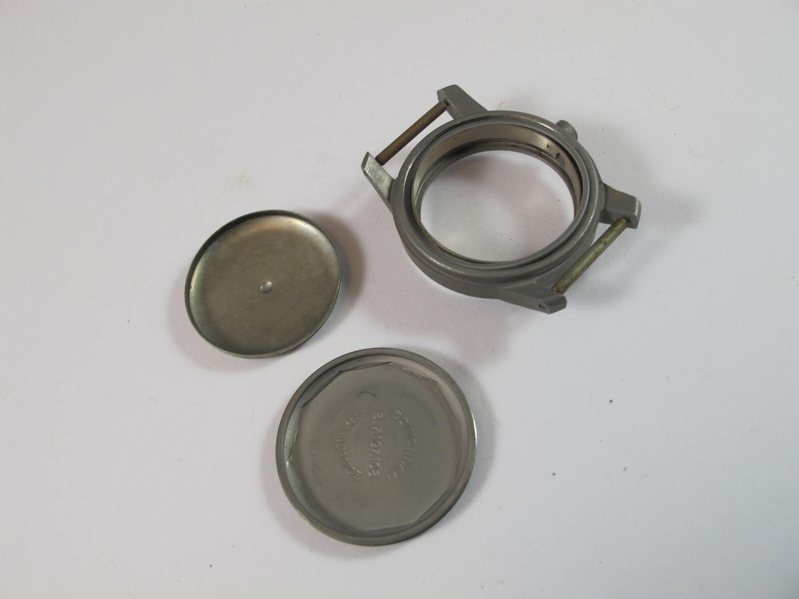 WAKMANN 1954 FRANCE NOS USA MILITARY WATCH CASE UNUSED in cannister